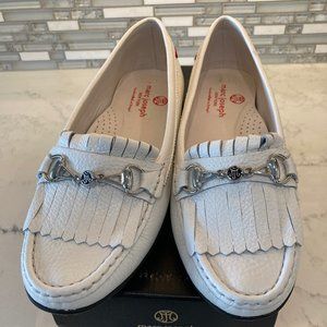 MARC JOSEPH Women's Golf Leather Moccasin size 8.5
